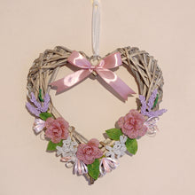 Medium flower heart - Pink Rose