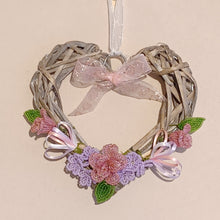 Small flower heart - Pink Rose