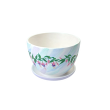 NEW Tea cup planter - Fuchsia design