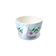 NEW Tea cup planter - Fuchsia design