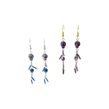 NEW Dancing Skull earrings - 2 Colour options