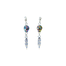 NEW Skull stud earrings - 2 Colour options