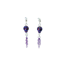 NEW Skull stud earrings - 2 Colour options