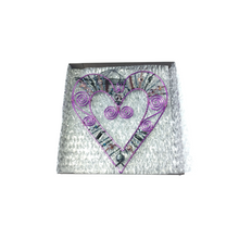Heart Wall Hanger - Purple
