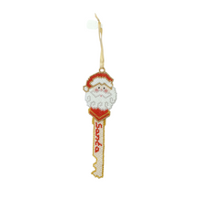 NEW Santa's Key Beaded - 2 colour options