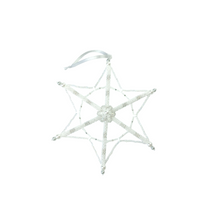 NEW Snowflake Beaded decoration