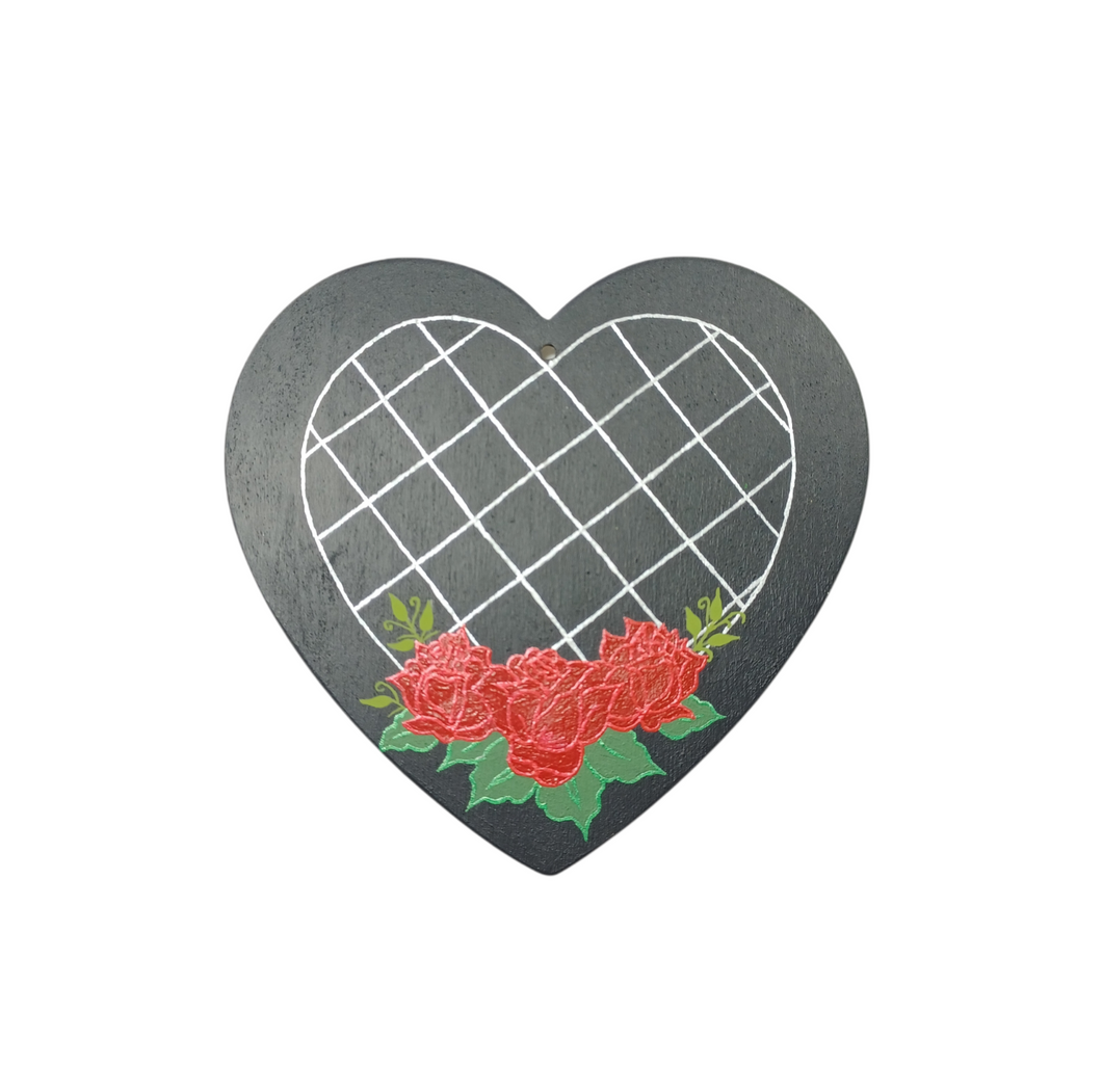 NEW Rose Heart décor - 2 colour options