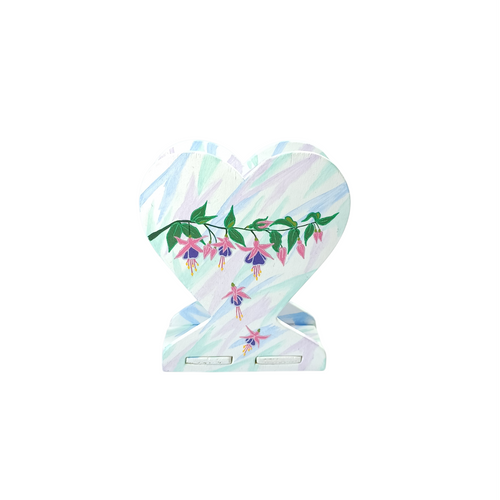NEW Heart Letter holder - Fuchsia design