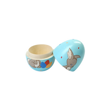 NEW Wood egg box - Boy Bunny design