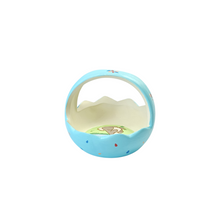 NEW Ceramic mini Easter basket - Boy bunny design