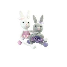 NEW Ballet Bunny curtain tie backs - 2 colour options