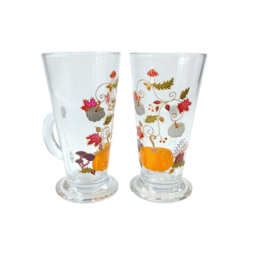 NEW Autumn/Pumpkin latte glass