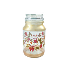 NEW Autumn leaves storage jar