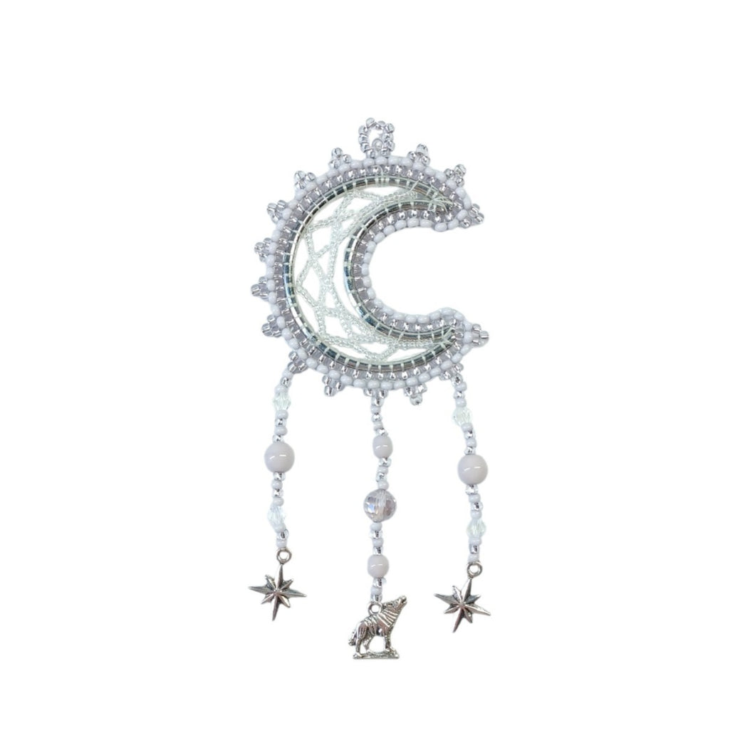 NEW Mini Moon Dream Catcher - Frost lilac