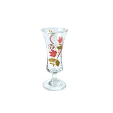 NEW Autumn leaves Sherry glass