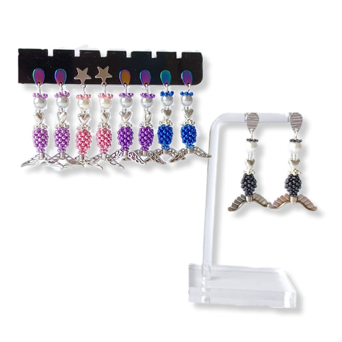 New Mermaid Earrings - 5 Colour options