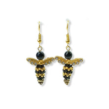 Bumble Bee earrings - 2 size options