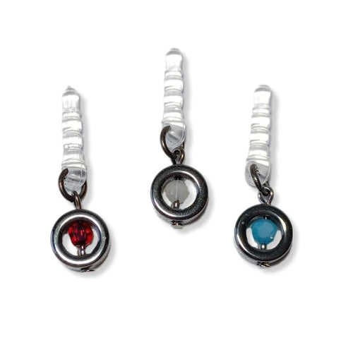 Hematite Dust plugs - 3 colour options