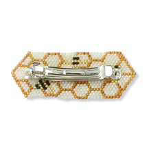 Hair Clip - Honey comb with Bee's