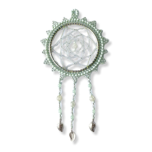 Mini Dream catchers - Spring green