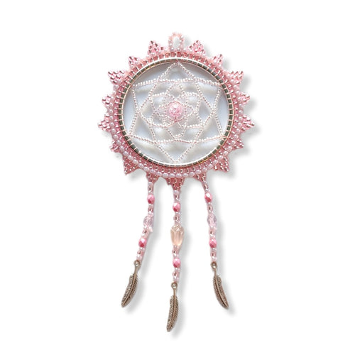 Mini Dream catchers - Pink tones