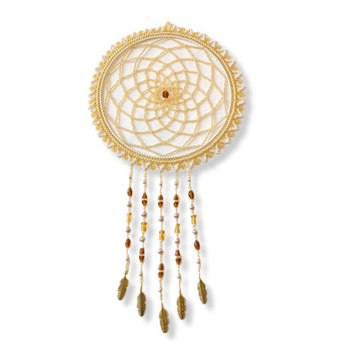 Cream & Honey Dream Catcher - Large