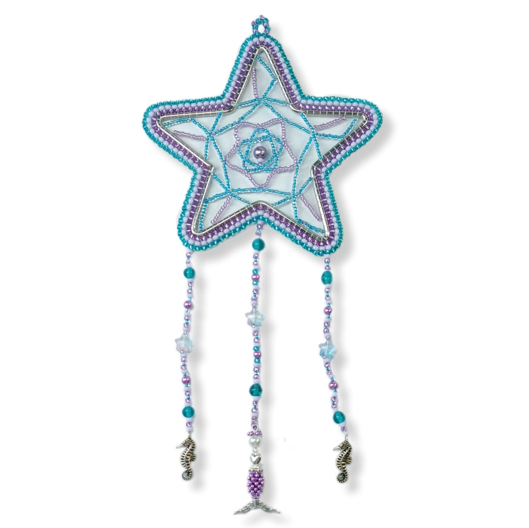 NEW Small Star dream catcher - Under the sea design