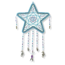 NEW Large Star dream catcher - Under the sea design