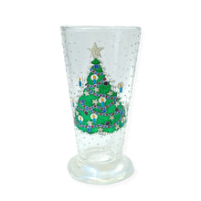 Coffee Glasses - Christmas Tree design- 1 option left
