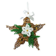 Elm Star Decoration - 2 colour options