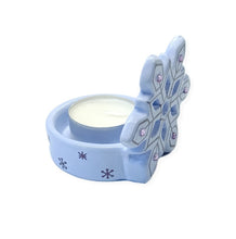 Ceramic Snowflake Tealight holders - 2 colour options