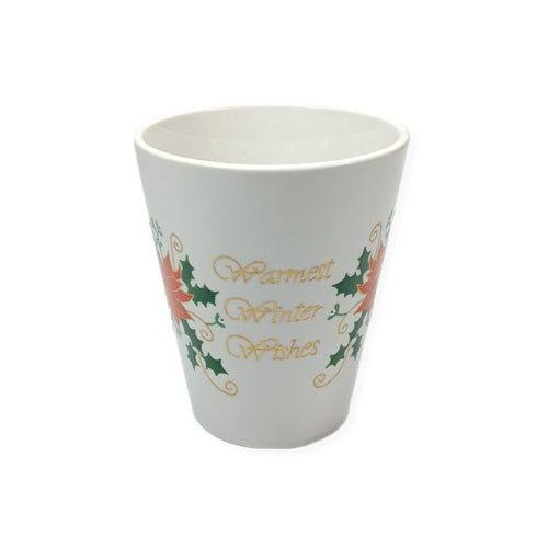 Festive Mug - Poinsettia design