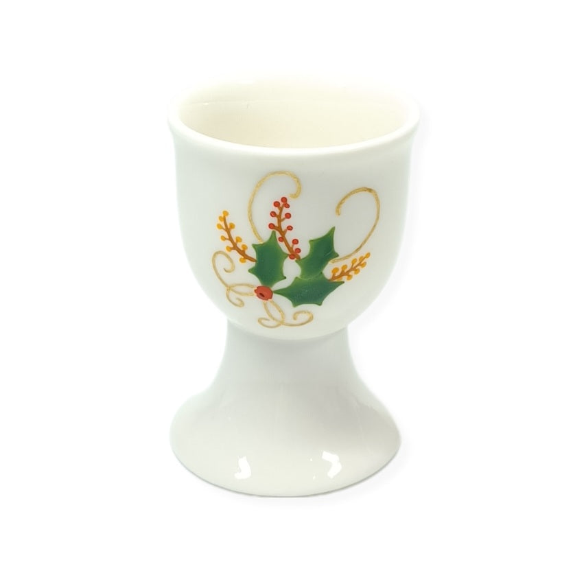 Egg Cup - Holly design