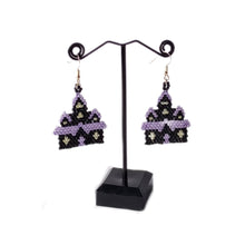 NEW Haunted House earrings - 2 colour options