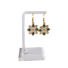Poinsettia earrings - 2 colour options