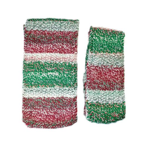 Festive scarf - Candy cane - 2 size options