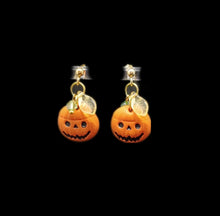 NEW Pumpkin earrings