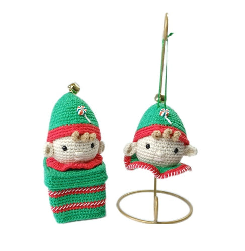 NEW Bauble and Box - Elf Design