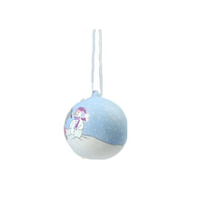 NEW Ceramic Bauble - Elephant/Snowman design 2 - 2 colour options