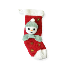 NEW 3D Snowman Stocking - 3 Colour options