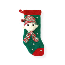 NEW 3D Elf stocking - 3 colour options