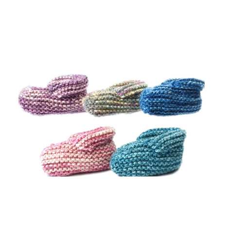 Baby booties - 5 colour options