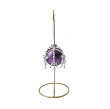 NEW Snowflake beaded bauble