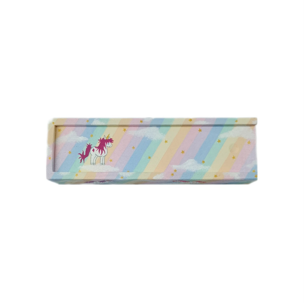 NEW Pencil box - Unicorn design