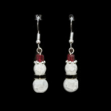 NEW Snowman earrings - 3 colour options