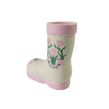 Welly boot planter - tulip design