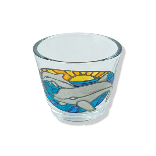 NEW Tealight holder - Dolphin design