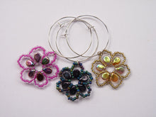 Wine Glass charms - 3 colour options