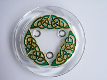 Candle Plate - Celtic design -  1 Colour option left