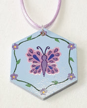 Wood Necklace - Butterfly design - 3 options